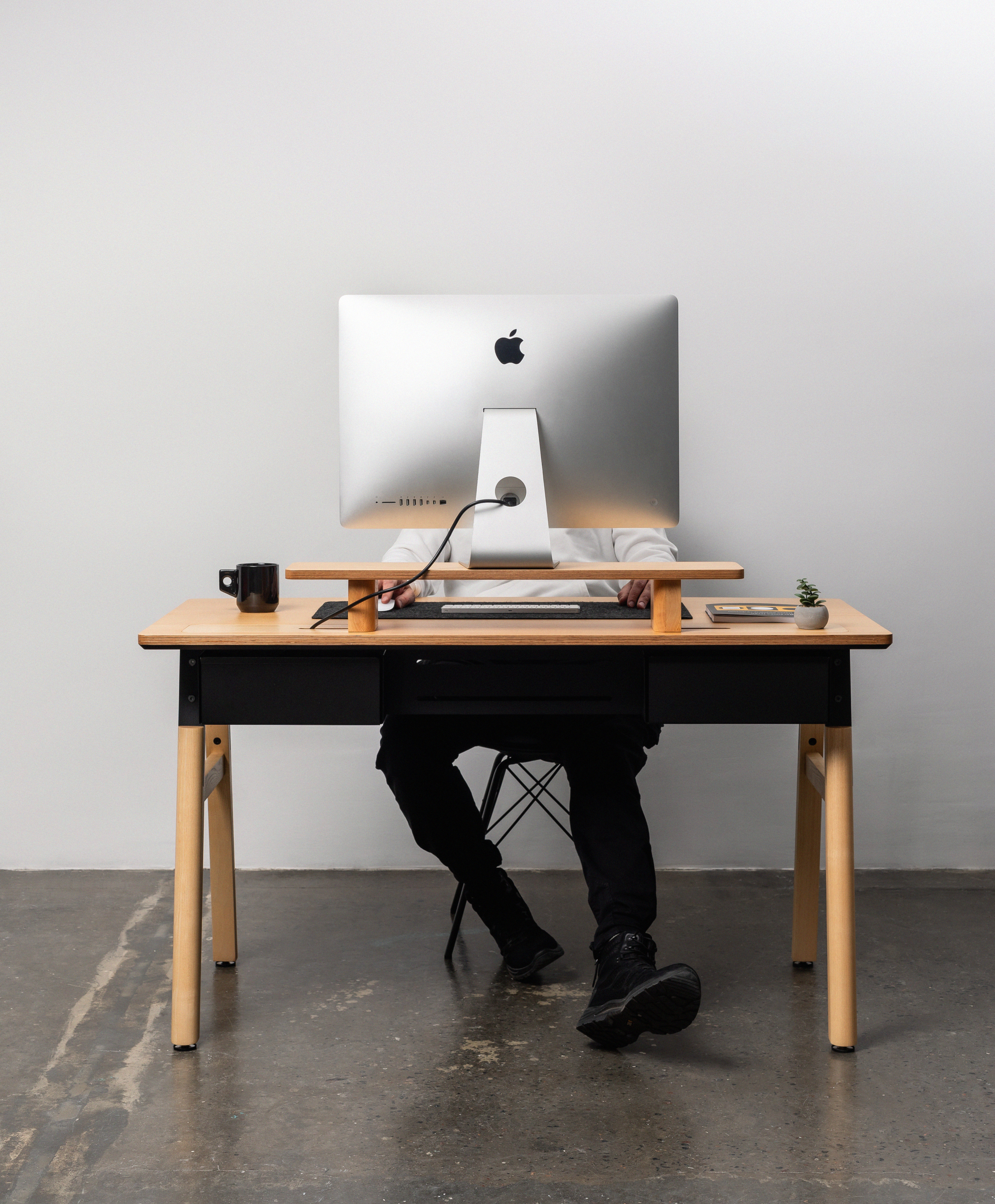 Dagny work desk - natural 1400 - Image 3