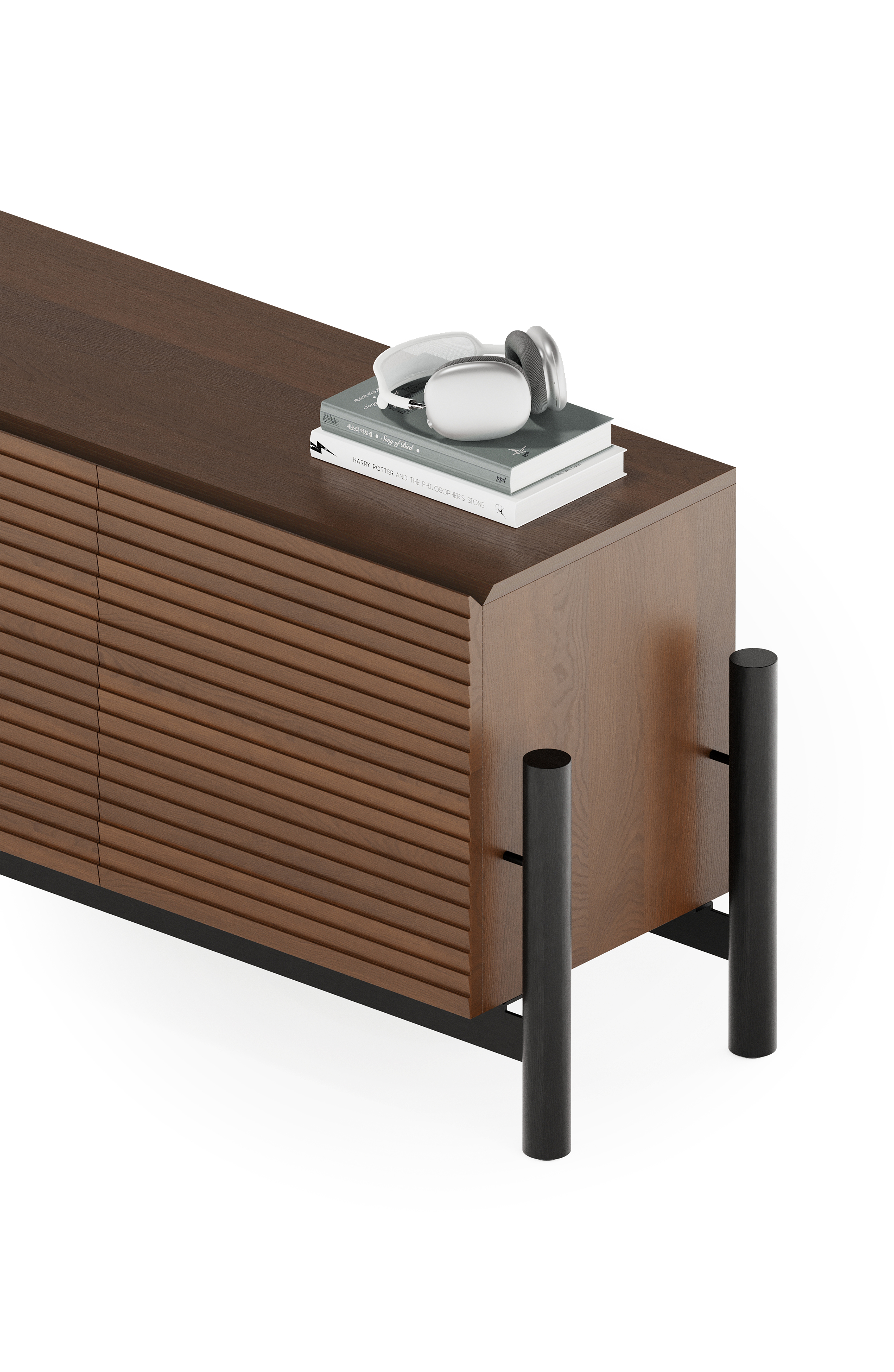 Kirk credenza - brown - Image 4