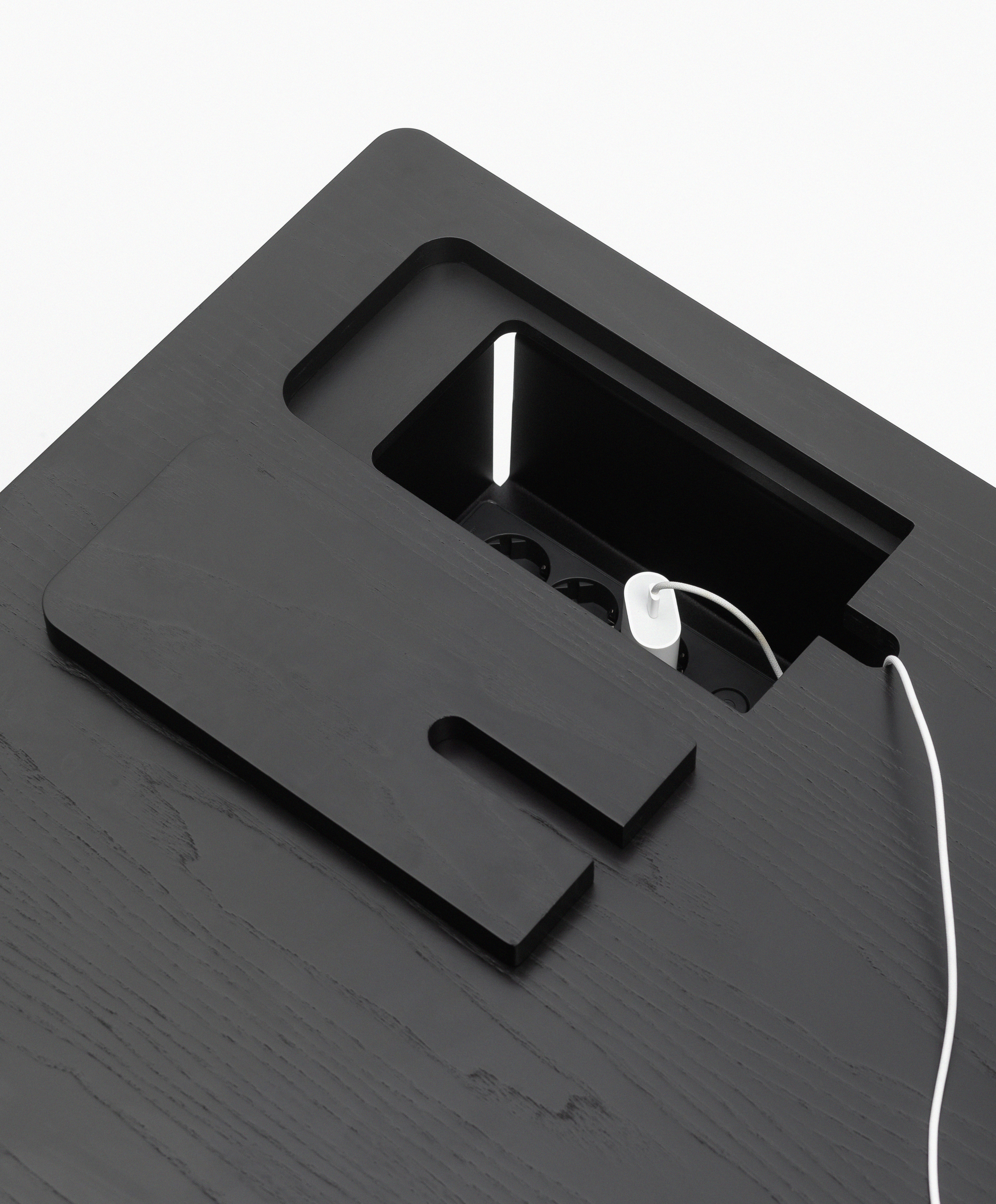 Dagny work desk - black 1200 - Image 5