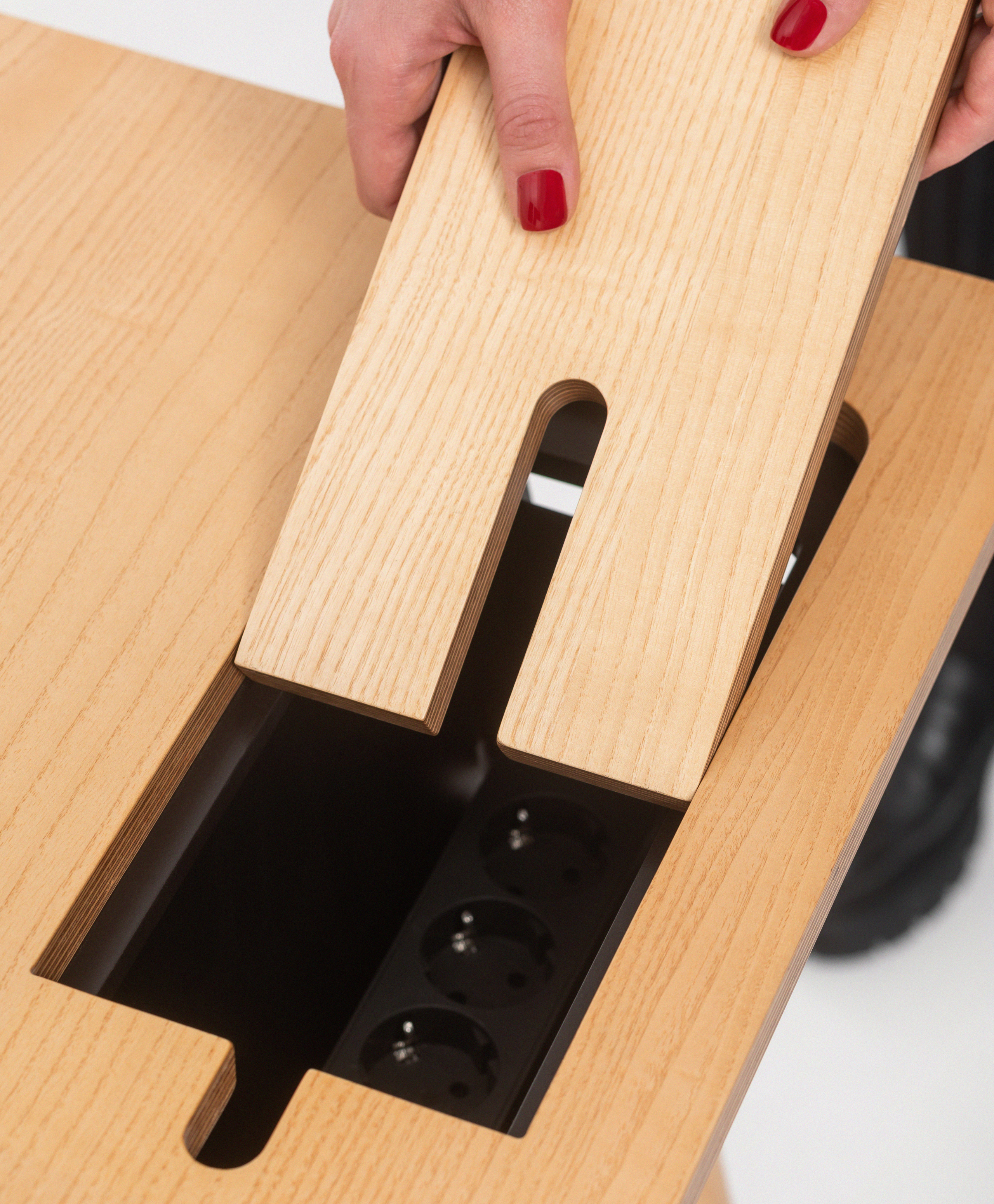 Dagny work desk - natural 1400 - Image 6