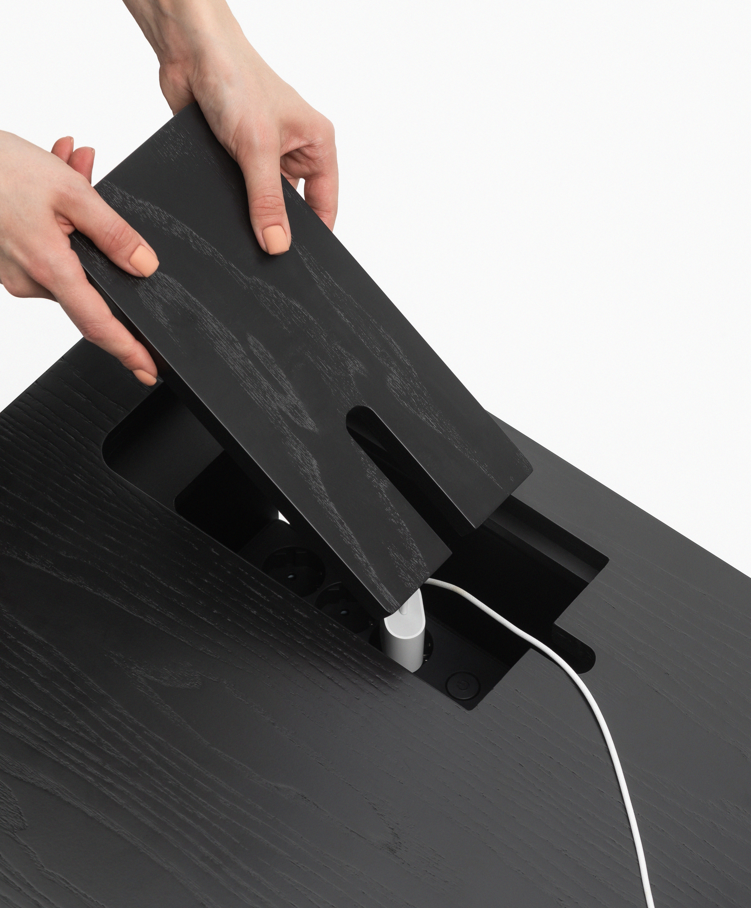 Dagny work desk - black 1200 - Image 6