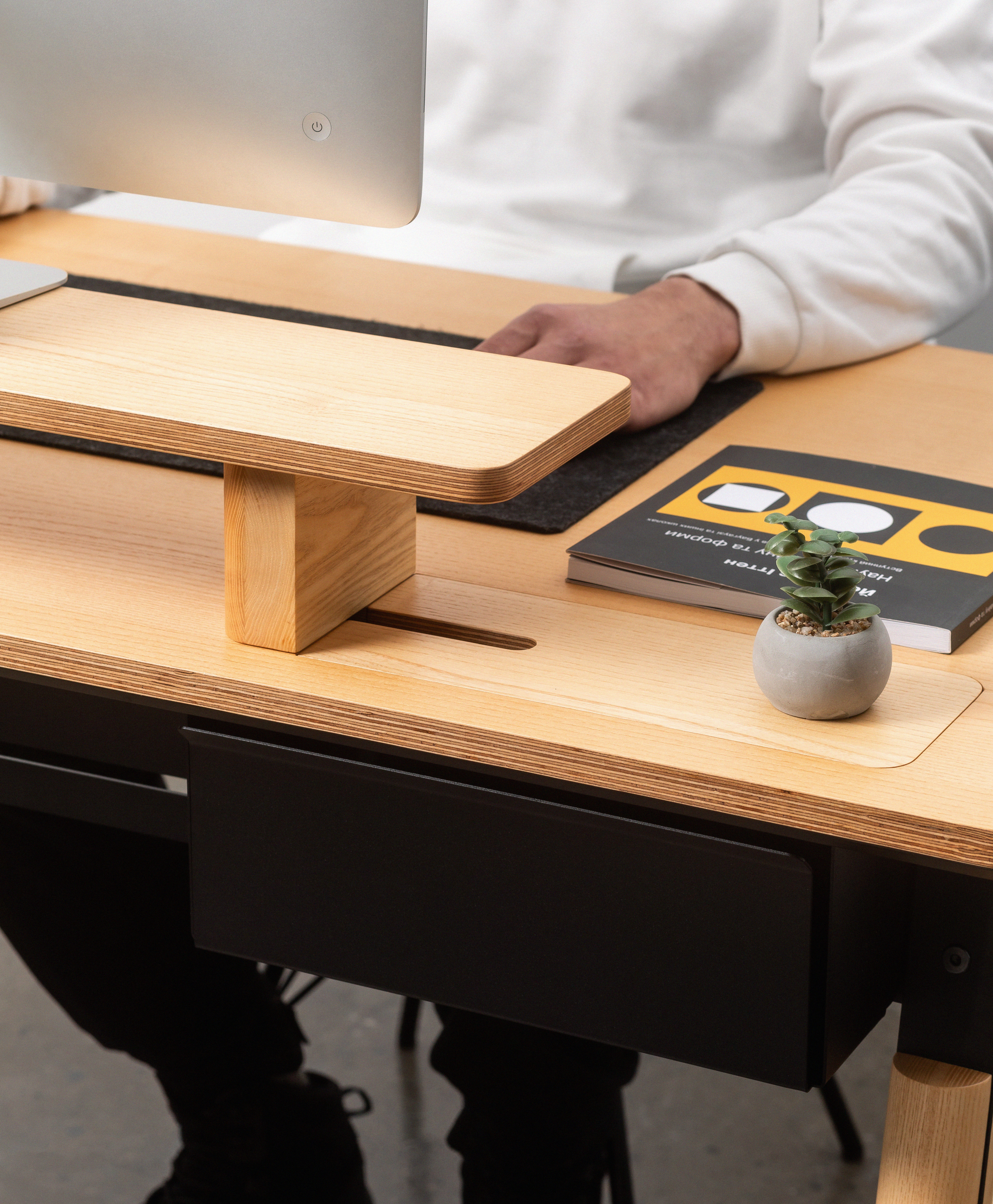 Dagny work desk - natural 1400 - Image 7
