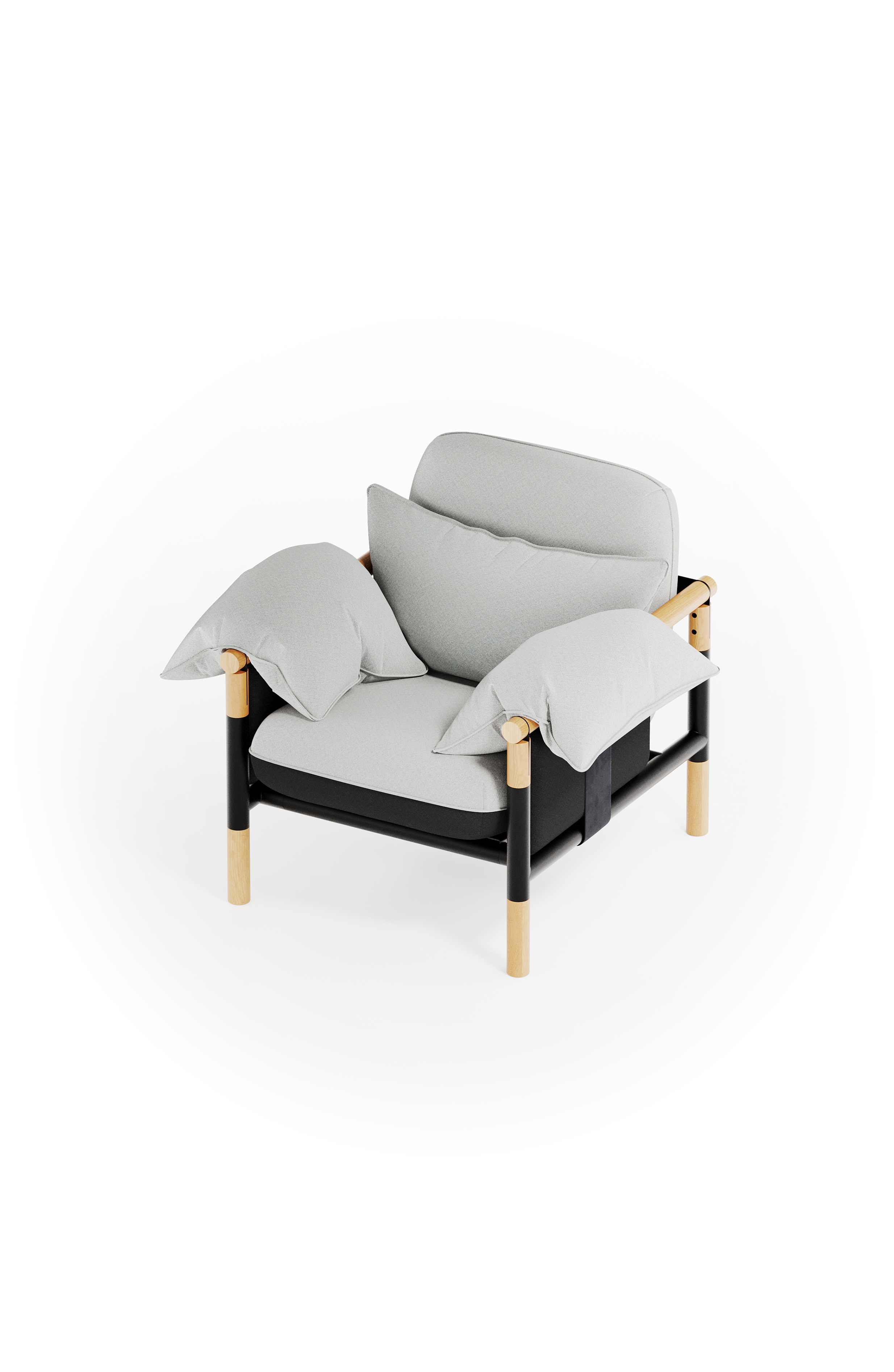 Susy standard armchair - natural - Image 2