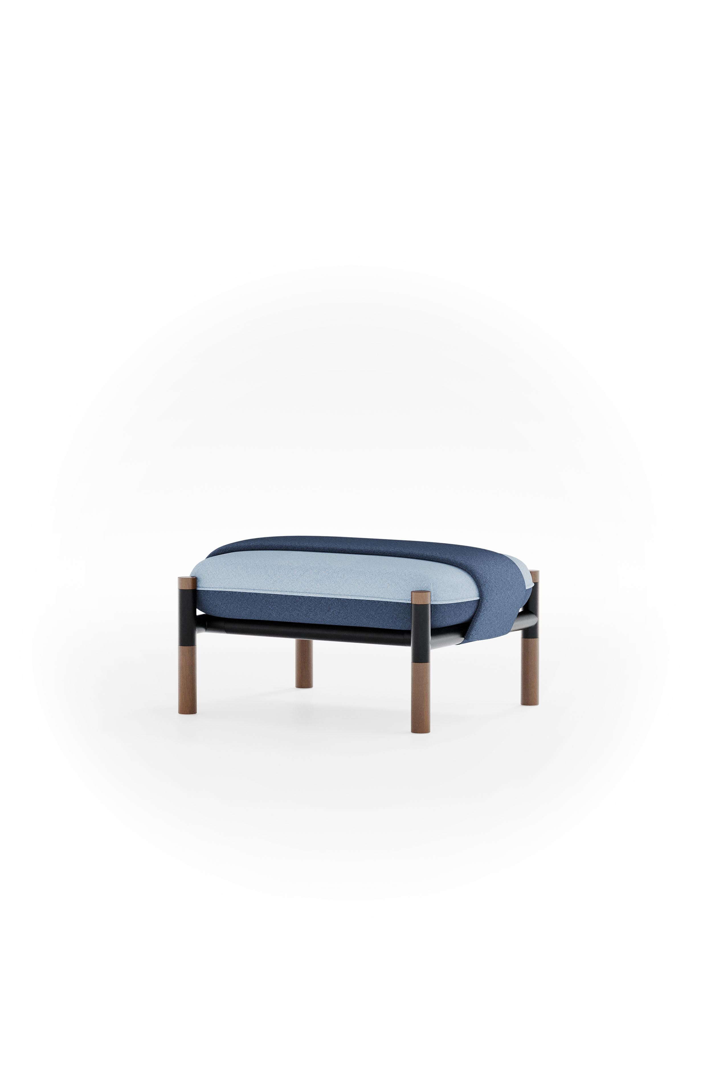 Susy Standard Andromeda Designer Ottoman — Upholstered Living Room Ottoman | Susy Space