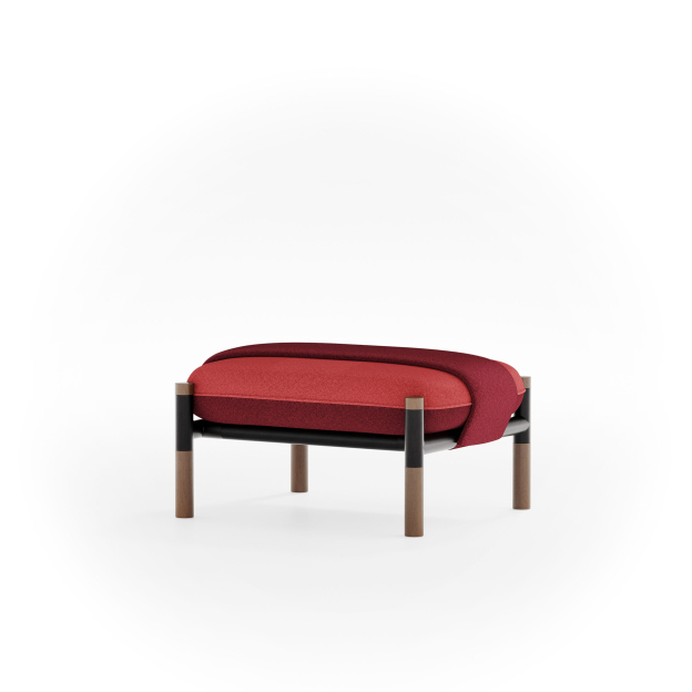 Susy Standard Ember Designer Ottoman — Upholstered Living Room Ottoman | Susy Space