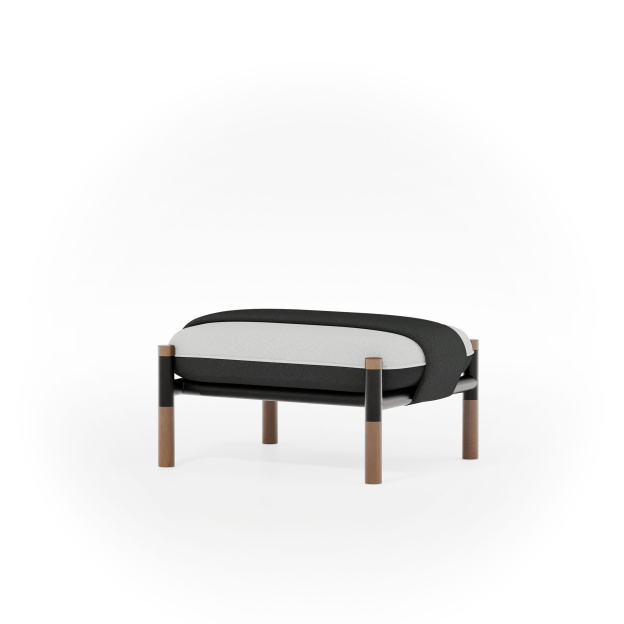 Susy Standard Silverbird Designer Ottoman — Upholstered Living Room Ottoman | Susy Space