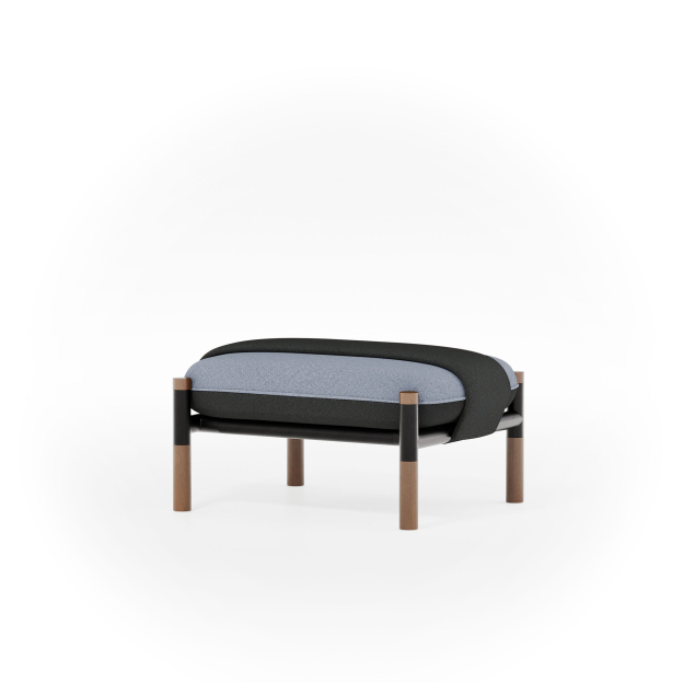 Susy Standard Thunderstorm Designer Ottoman — Upholstered Living Room Ottoman | Susy Space
