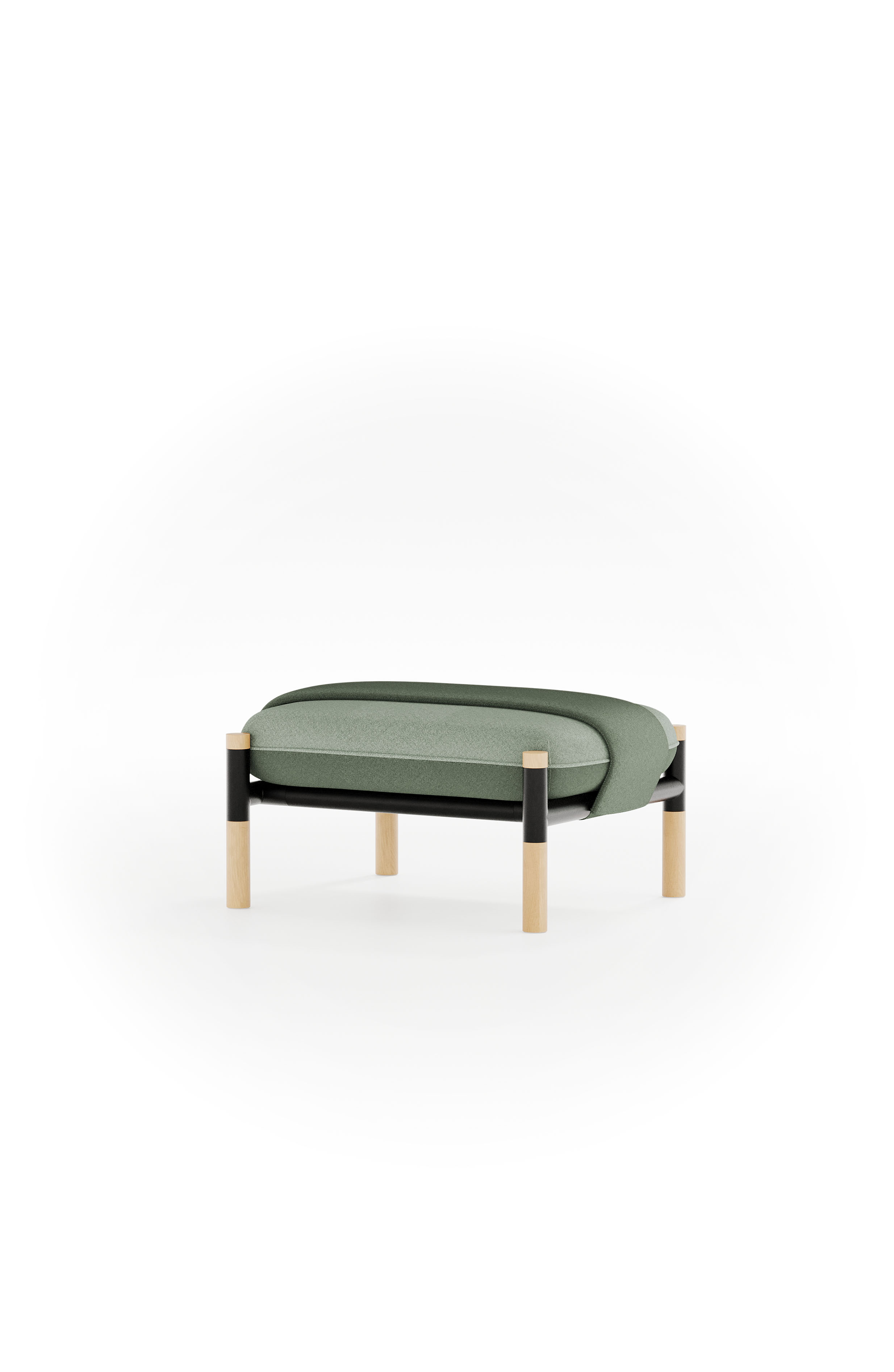 Susy Standard Gaia Designer Ottoman — Upholstered Living Room Ottoman | Susy Space