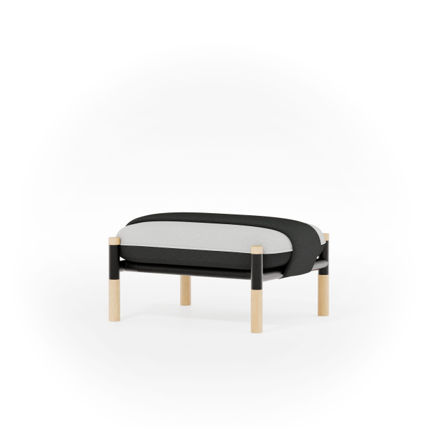 Susy Standard Silverbird Designer Ottoman — Upholstered Living Room Ottoman | Susy Space